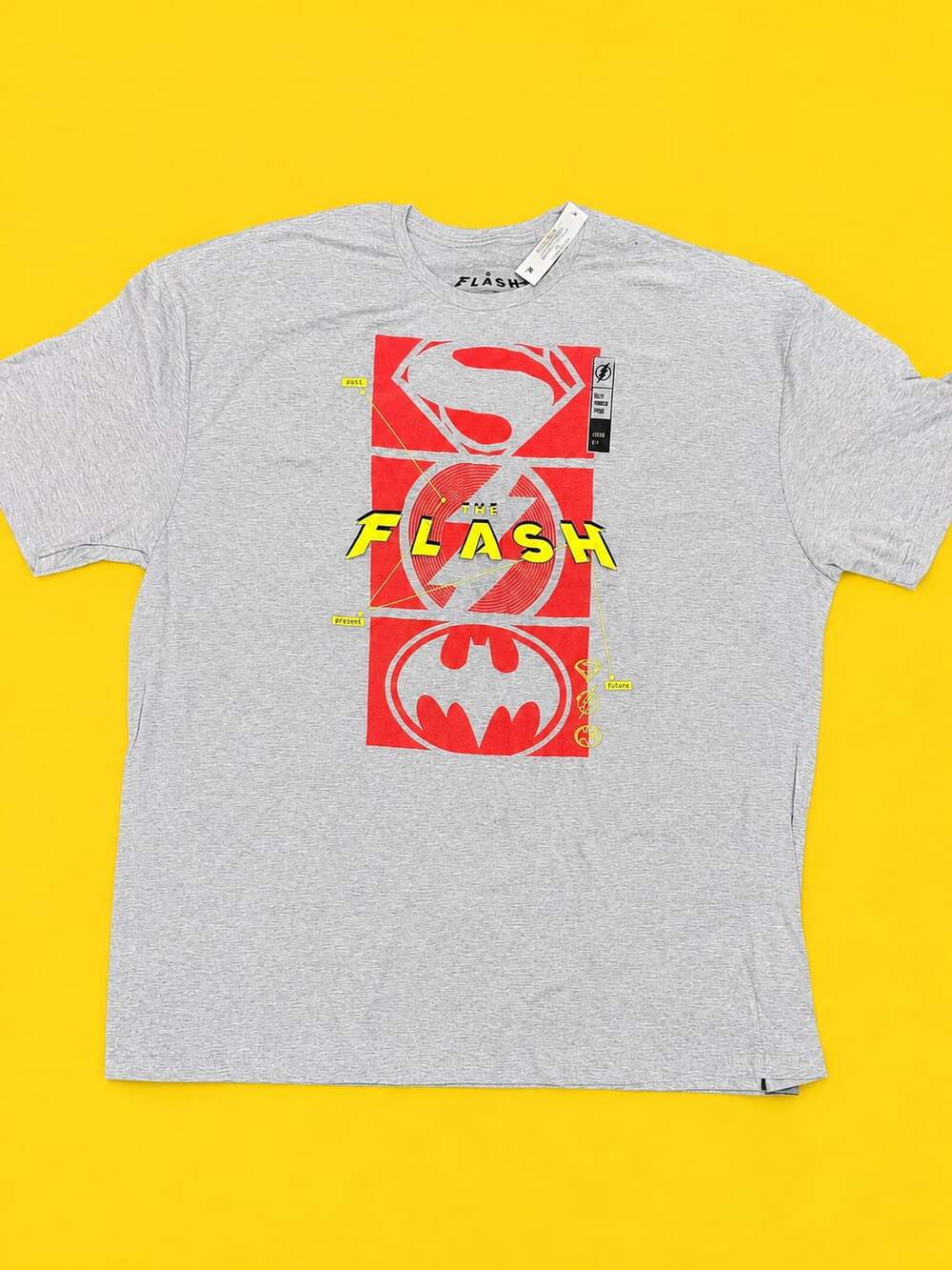 DC Comics The Flash Past Present Future Graphic T-Shirt